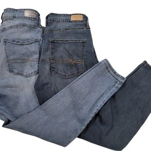 LEVIS Denizen Jeans Slim Lot of 2 DISTRESSED